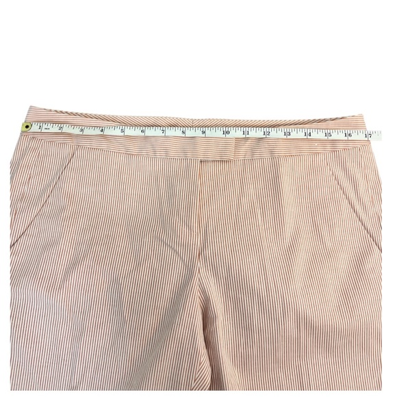 2PC Halogen Striped Suit Jacket and Ankle Capri Pants - Picture 8 of 9